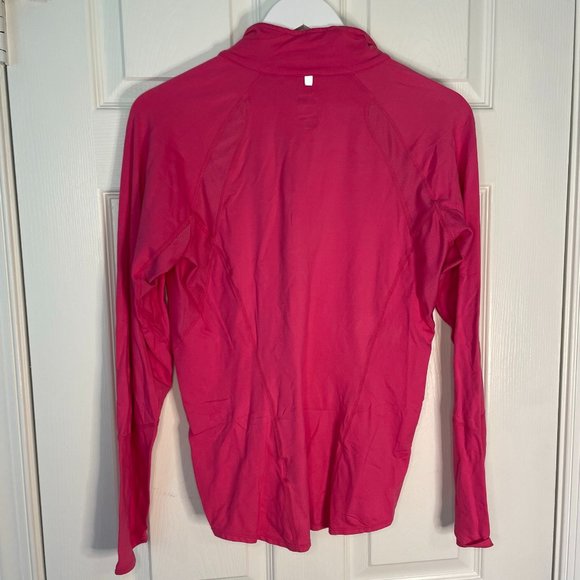 Nike Dry-Fit Pink 1/2 Zip Athletic Pullover - Picture 5 of 5